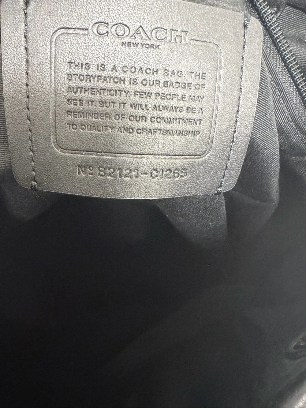 Coach men heritage